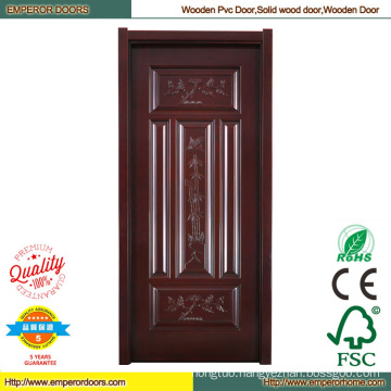 Wood Door Skin PVC Wooden Door Interior Door